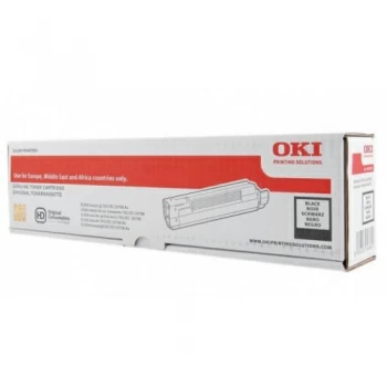 image of OKI 45862840 Black Laser Toner Ink Cartridge