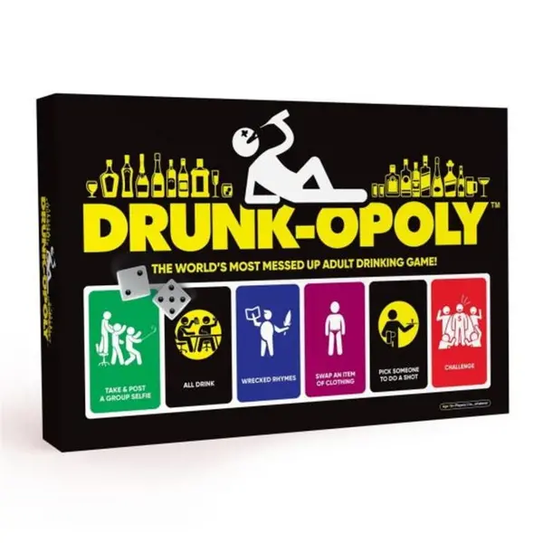 Image of Other Drunk-opoly Board Game Board Games One size Multi 40496199000