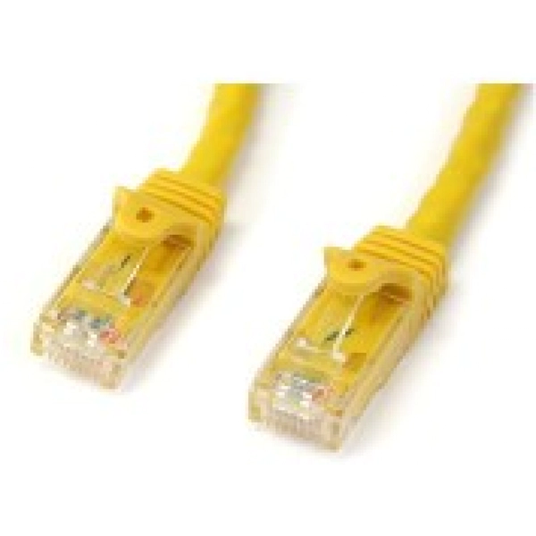 image of StarTech Cat6 Patch Cable with Snagless RJ45 Connectors 10 m Yellow