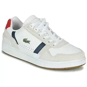 image of Lacoste T-CLIP 0120 2 SFA womens Shoes Trainers in White,4,5,5.5,6.5,7.5