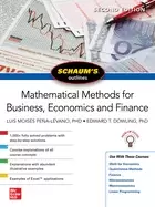 Image of schaums outline of mathematical methods for business economics and finance