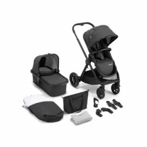 Image of Babymore Memore Pram & Pushchair 11 Piece - Black Espresso
