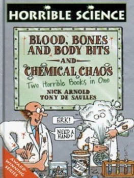 Image of Blood Bones and Body Bits by Nick Arnold and Tony De Saulles Hardback