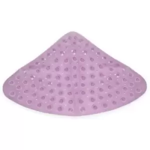 Image of Corner Shower Mat Purple Purple - Pukkr