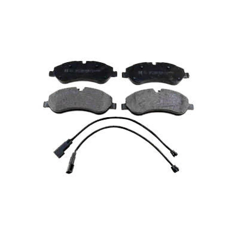 Image of ZIMMERMANN 25602.170.2 Brake pad set Front Axle, incl. wear warning contact, Photo corresponds to scope of supply Brake Pad Set,disc brake (402)