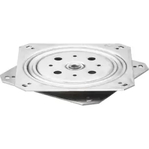 Image of Thrust ball bearing, sheet steel, zinc plated, 165 x 165 mm, max. load 250 kg, 2+ items