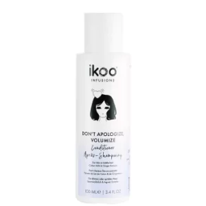 image of ikoo Conditioner Don't Apologize Volumize 100ml