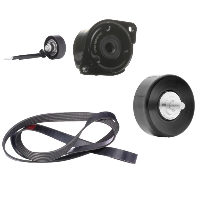 Image of RIDEX 542R0243 V-ribbed belt set EPDM (ethylene propylene diene Monomer (M-class) rubber) V-Ribbed Belt Set (542)