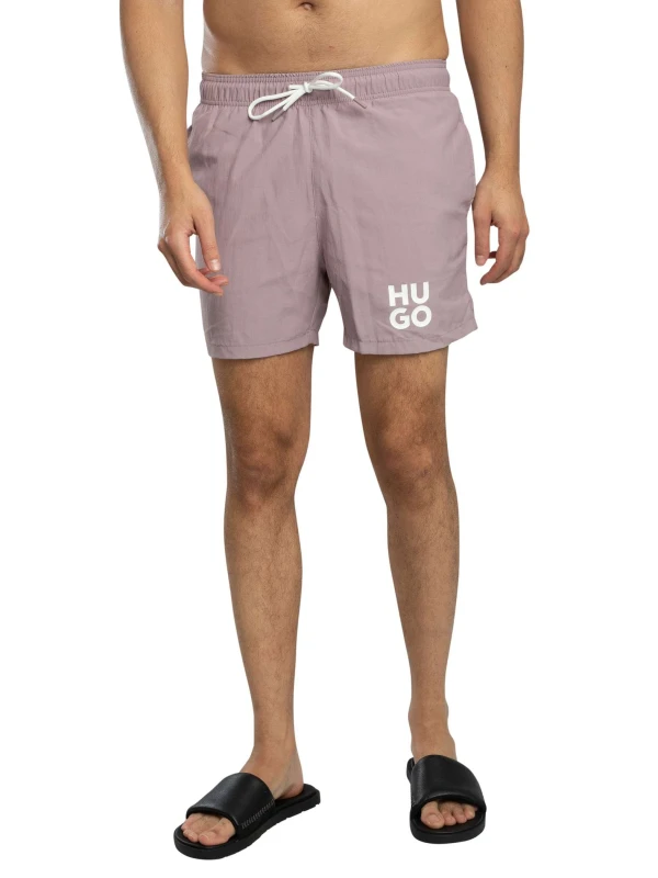 Image of HUGO Paolo Swim Shorts Light/Pastel Pink XL