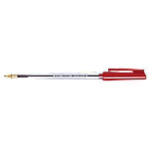 image of Staedtler 430M Ballpoint Pen Medium 0.4mm Red Pack of 10