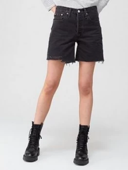 Levis 501 Mid Thigh Shorts - Black