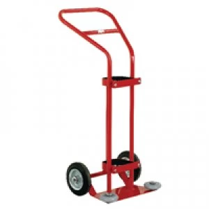 Image of Slingsby VFM Red 1360 Litre Oxygen Cylinder Trolley 320669