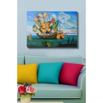 Image of Kanvas Tablo (70 x 100) - 205 Multicolor Decorative Canvas Painting