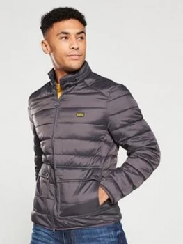 Image of Barbour International Ludgate Quilted Jacket - Charcoal