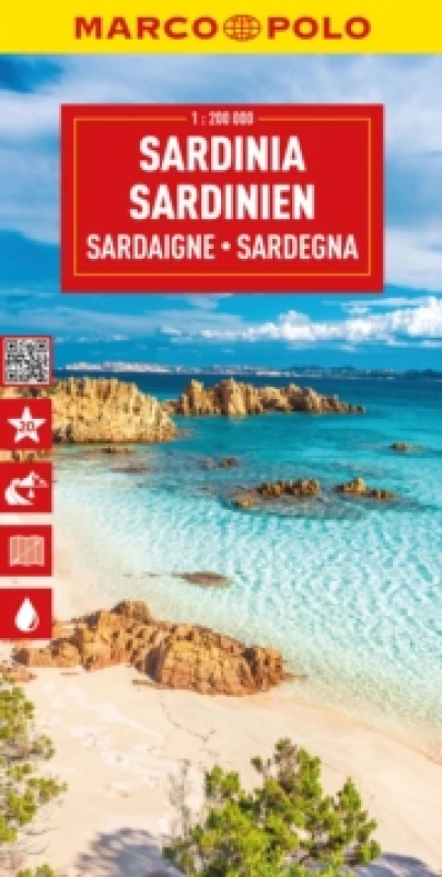 Image of Sardinia Marco Polo Map Sheet map, folded