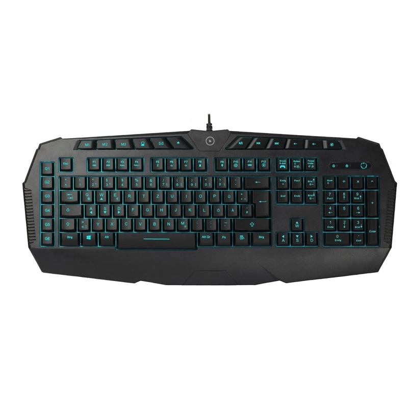 Image of Muvit Wired PC Gaming Keyboard Black
