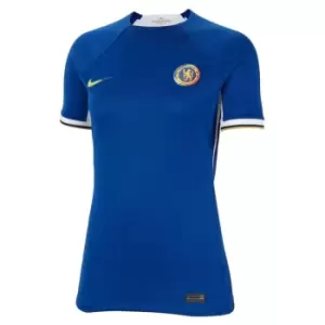 Image of Nike Chelsea Home Shirt 2023 2024 Womens - Blue