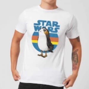 Image of Star Wars Porg Mens T-Shirt - White - L