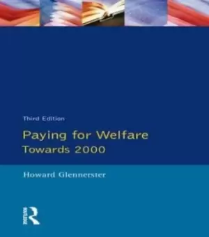 Image of Paying For Welfare by Glennerster