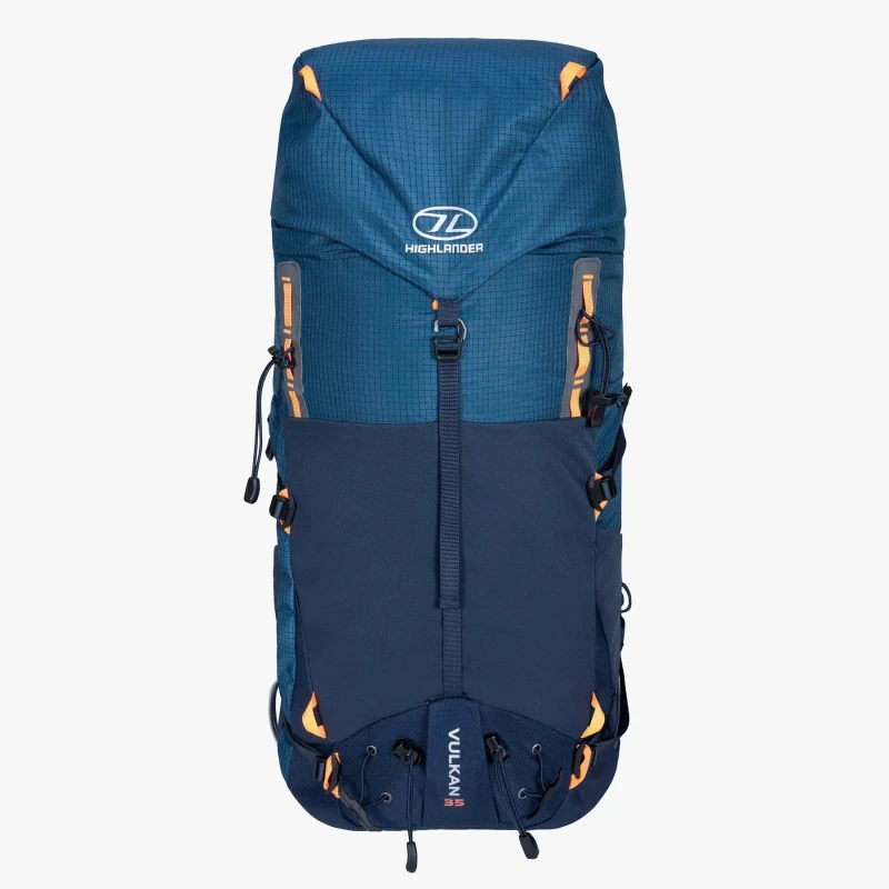 Image of Backpack Highlander Vulkan Bleu Unisex 45 L