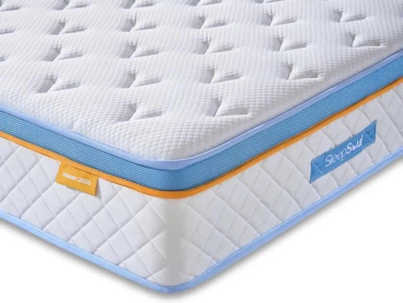 Image of SleepSoul Heaven Gel Pocket 2000 Mattress in a Box - 4ft6 Double