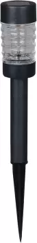 Image of LED Solar Decorative Garden Post Lights - Pack of 2