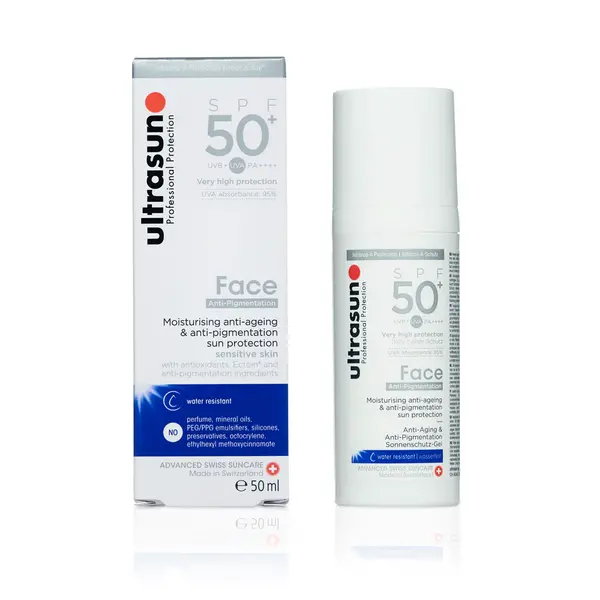 image of Ultrasun Face Fluid Anti-Pigmentation SPF50+ 50ml