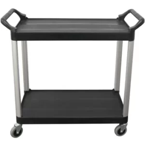 image of 1030x500x950mm 2 Shelf Trolley