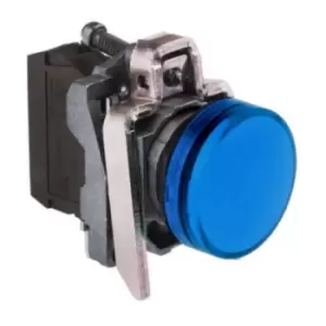 Image of XB4BVG6, Pilot Lite 110VAC Blue LED