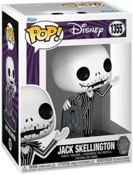 image of The Nightmare Before Christmas 30th Anniversary - Jack Skellington vinyl figurine no. 1355 Funko Pop! multicolour