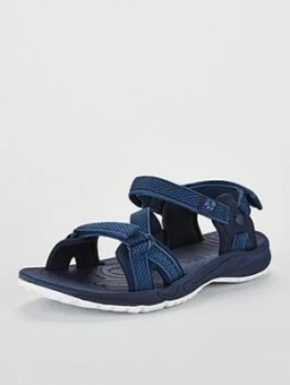 image of Jack Wolfskin Lakewood Ride Sandal W, Blue, Size 3, Women