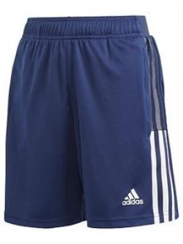 image of adidas Youth Tiro 21 Short, Navy, Size 11-12 Years