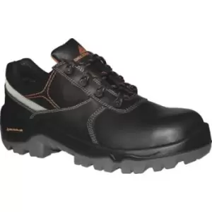 Image of Delta Plus PHOCE Black Toe Capped Safety Trainers, UK 8, EU 42