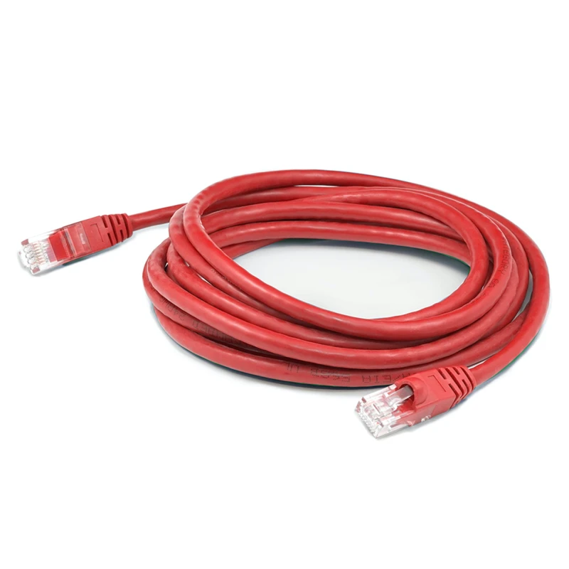 Image of AddOn Networks ADD-2FCAT6A-RD networking cable Red 0.6 m Cat6a U/UTP (
