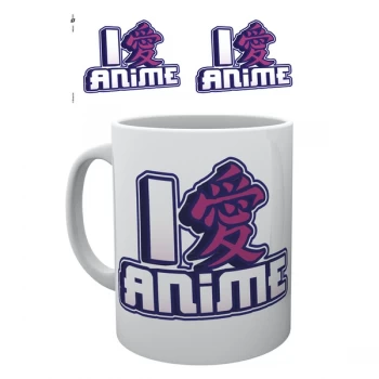 image of Anime - I Love Anime Mug