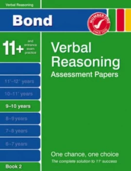 Image of Bond Verbal Reasoning. 9-10 Years Book 2 Assessment Papers by Malcolm Thomas Paperback