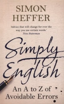 Image of Simply English by Simon Heffer