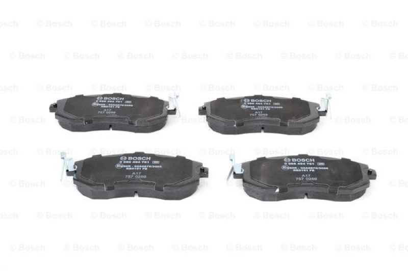 Image of Brake pad set Bosch 0 986 494 761