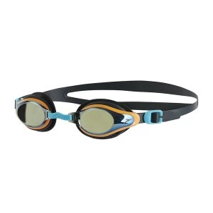 Image of Speedo Mariner Supreme Mirror Goggles Grey/Silver Junior