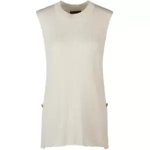 Image of Barbour International Anderson Knitted Vest - Beige