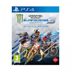 Image of Monster Energy Supercross 3 PS4 Game