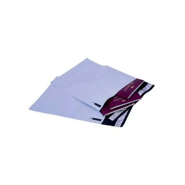 image of GoSecure GoSecure Envelope Extra Strong Polythene 165x240mm Opaque (Pack of 100) PB12222 PB12222