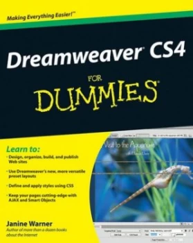 Image of Dreamweaver Cs4 for Dummies by Janine Warner Paperback