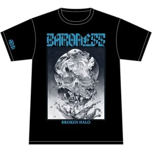 Image of Baroness - Broken Halo Unisex Large T-Shirt - Black