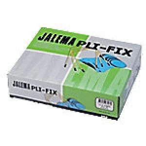 Image of Jalema Archives Binder Pli-Fix Yellow plastic/metal 10.5 x 8.5cm 100 pieces