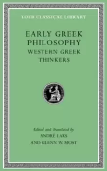 Image of Early Greek Philosophy : Volume II