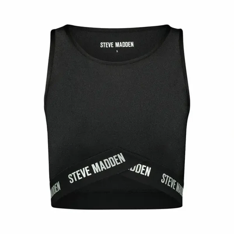 Image of Steve Madden Sports bra Steve Madden Ispeedy Sport Noir Female XS
