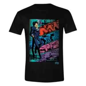 image of Cowboy Bebop T-Shirt Spike Posing Size L