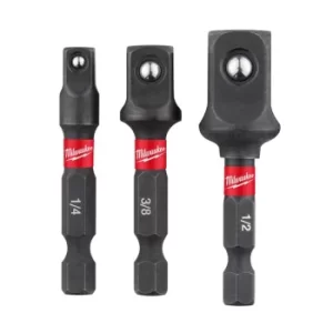 Image of Milwaukee Hand Tools 4932479228 Shockwave Adaptor Set 3pc