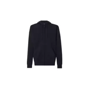 Image of Oakley RELAX FULL ZIP HOODIE SWEATSHIRT - Blackout - L